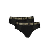 Cavalli Class Black Cotton Men Underwear -   -  Cavalli Class.